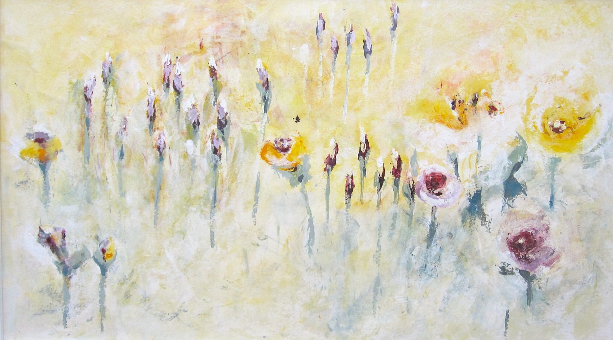 100 cm x 175 cm Acryl auf Pappe